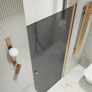 Душевая дверь MaybahGlass MGD-807-2 80см бронза